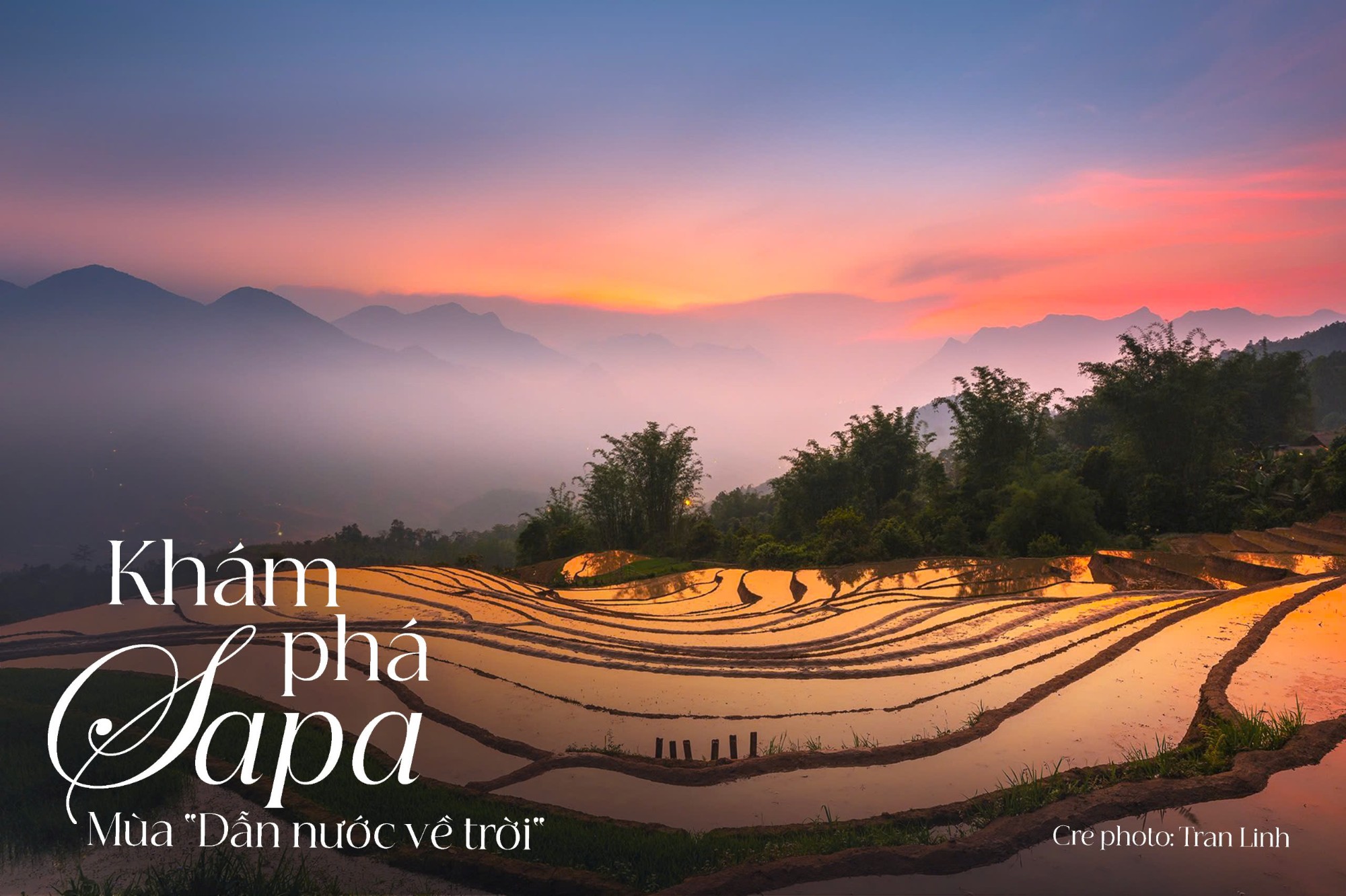 Sapa mùa nước đổ – Bức tranh thiên nhiên sống động giữa núi rừng Tây Bắc